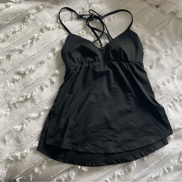 $128 Michi Medusa Black Tank Top in Black Small - Picture 5 of 6